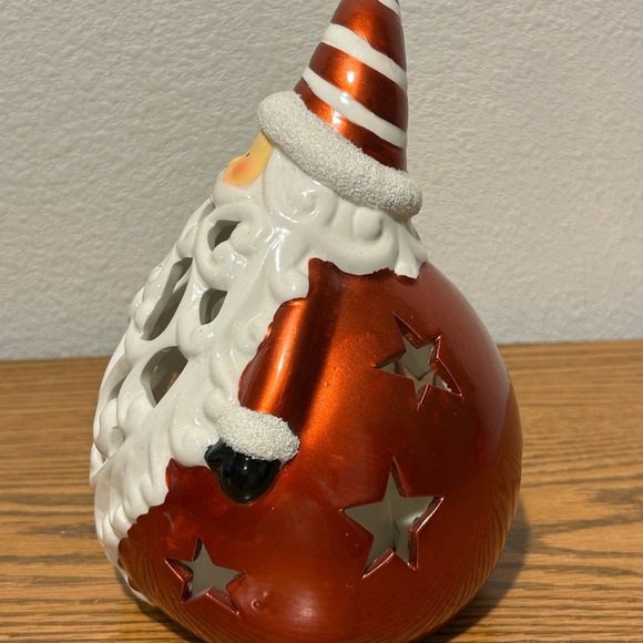 Santa Luminary With Flameless Candle - Picture 5 of 12